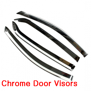 [ Korando C auto parts ] Chrome Door Visors(Window Visors)